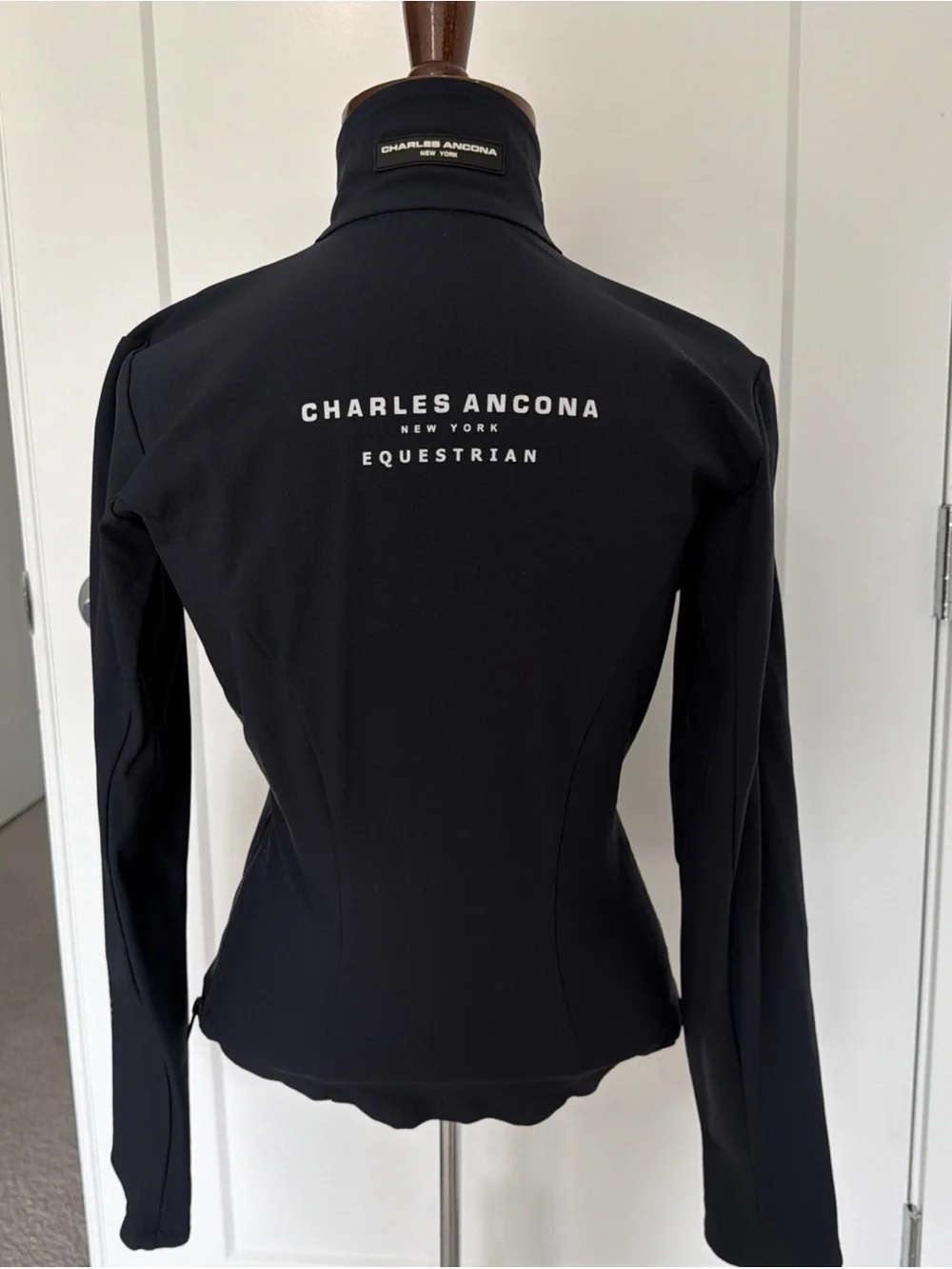 Charles Ancona Women’s Full Zipper Training Equestrian Jacket Blue Size S NWOT